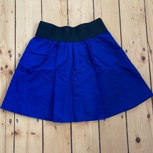 Blue skirt